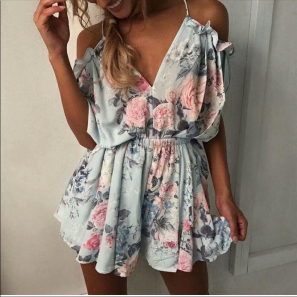 Floral Romper